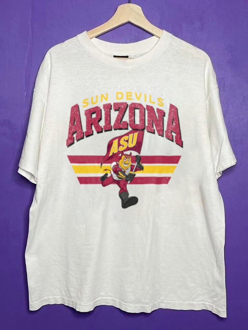 Vintage Arizona State Sun Devils Football Shirt, Arizona State University Shirt